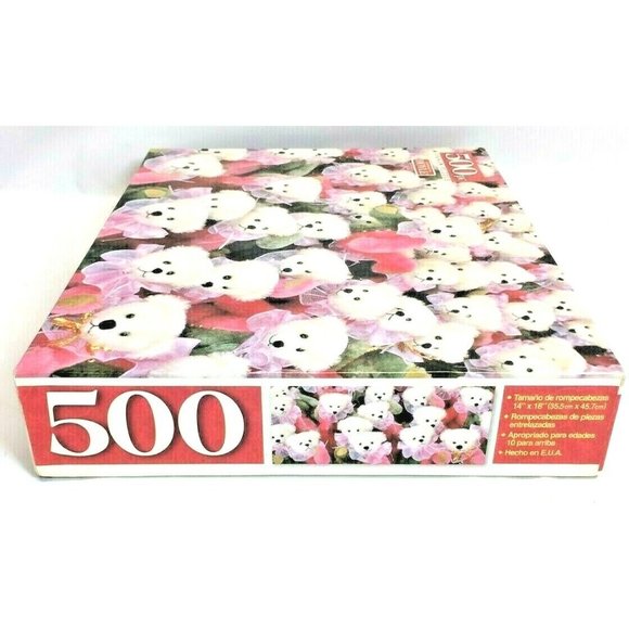 Hoyle Bear Bunch Teddy Bears 500 Pc Jigsaw Puzzle 14 x 18 New Sealed - Picture 2 of 5